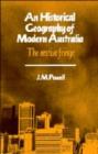 Image for An Historical Geography of Modern Australia