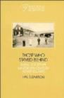 Image for Those who Stayed Behind : Rural Society in Nineteenth-Century New England