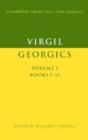 Image for Virgil: Georgics: Volume 1, Books I-II
