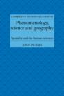 Image for Phenomenology, Science and Geography