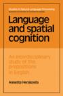 Image for Language and Spatial Cognition
