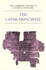 Image for The Cambridge History of Classical Literature: Volume 2, Latin Literature, Part 5, The Later Principate