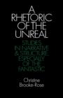 Image for A Rhetoric of the Unreal