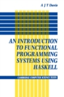 Image for Introduction to Functional Programming Systems Using Haskell