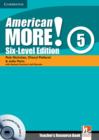 Image for American More! Six-Level Edition Level 5 Teacher&#39;s Resource Book with Testbuilder CD-ROM/Audio CD