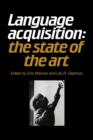 Image for Language Acquisition : The State of the Art