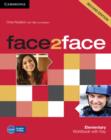 Image for face2face Elementary Workbook with Key