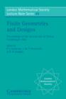 Image for Finite geometries and designs  : proceedings of the second Isle of Thorns conference 1980