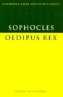 Image for Sophocles: Oedipus Rex