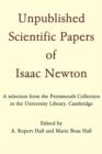 Image for Unpublished Scientific Papers of Isaac Newton