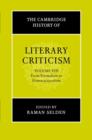Image for Cambridge History of Literary Criticism