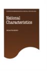 Image for National Characteristics