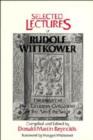 Image for Selected Lectures of Rudolf Wittkower