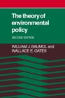 Image for The theory of environmental policy