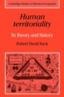 Image for Human Territoriality