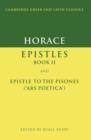 Image for Horace: Epistles Book II and Ars Poetica