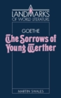 Image for Goethe, The sorrows of young Werther