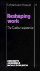 Image for Reshaping Work : The Cadbury Experience