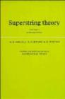 Image for Superstring Theory: Volume 1, Introduction