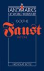 Image for Goethe: Faust Part One