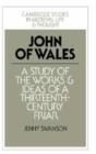 Image for John of Wales