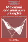 Image for Maximum and Minimum Principles