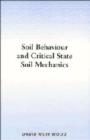 Image for Soil Behaviour and Critical State Soil Mechanics