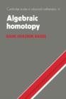 Image for Algebraic Homotopy