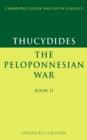 Image for Thucydides: The Peloponnesian War Book II