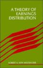 Image for A Theory of Earnings Distribution