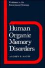 Image for Human Organic Memory Disorders