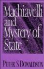 Image for Machiavelli and Mystery of State