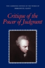 Image for Critique of the Power of Judgment