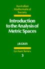 Image for Introduction to the Analysis of Metric Spaces