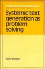 Image for Systemic Text Generation as Problem Solving