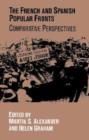 Image for The French and Spanish Popular Fronts : Comparative Perspectives
