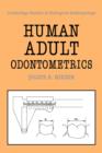 Image for Human Adult Odontometrics