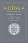 Image for Australia, Part 1, Australia : A Reissue of Volume VII, Part I of the Cambridge History of the British Empire
