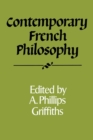 Image for Contemporary French Philosophy