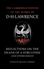 Image for Reflections on the death of a porcupine and other essays