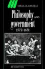 Image for Philosophy and Government 1572-1651