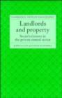 Image for Landlords and Property : Social Relations in the Private Rented Sector
