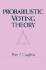 Image for Probabilistic Voting Theory