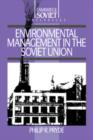 Image for Environmental Management in the Soviet Union