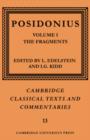 Image for Posidonius: Volume 1, The Fragments
