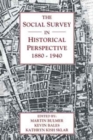 Image for The Social Survey in Historical Perspective, 1880-1940