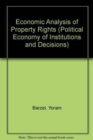 Image for Economic analysis of property rights
