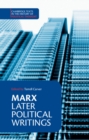 Image for Marx: Later Political Writings