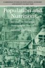 Image for Population and Nutrition : An Essay on European Demographic History