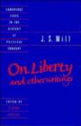 Image for J. S. Mill: &#39;On Liberty&#39; and Other Writings